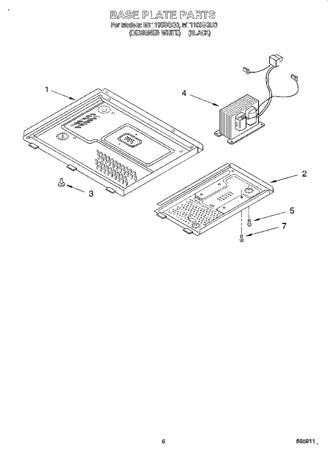 Diagram for MT1195SGQ0