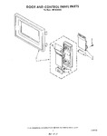 Diagram for 03 - Door And Control Panel