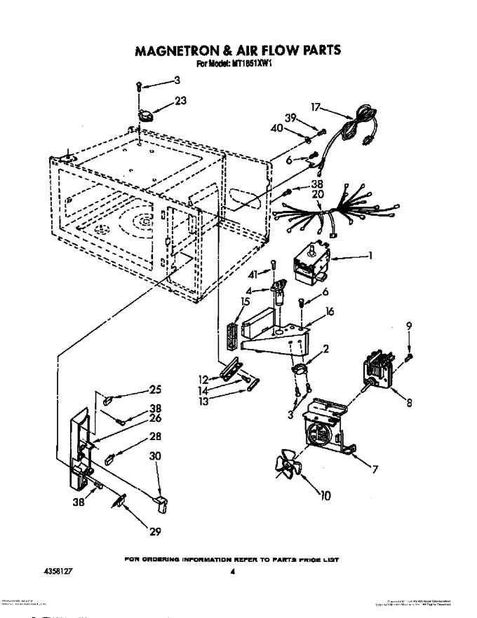 Diagram for MT1851XW1