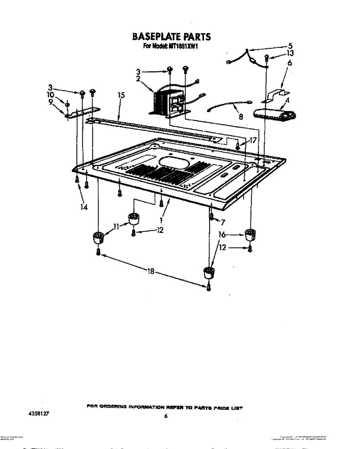 Diagram for MT1851XW1