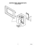 Diagram for 03 - Control Panel And Door