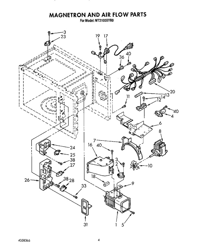 Diagram for MT2100XYR0