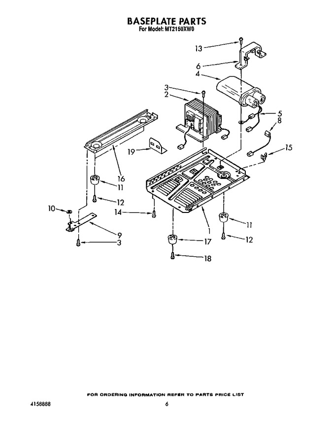 Diagram for MT2150XW0