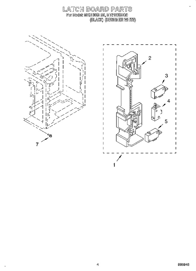 Diagram for MT3100SHB0