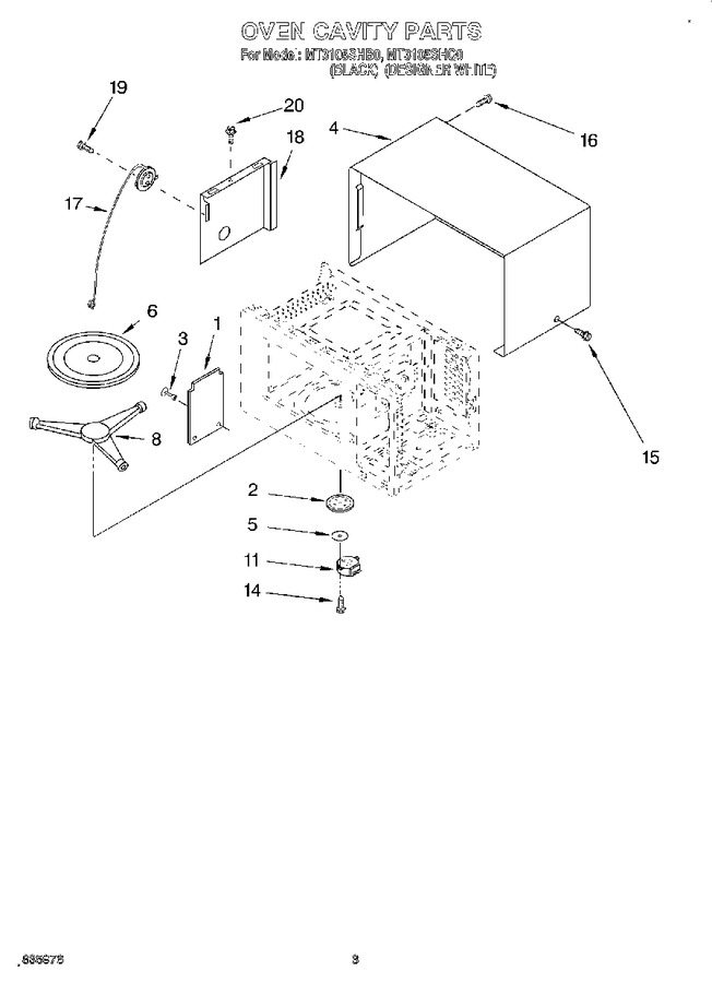 Diagram for MT3105SHQ0