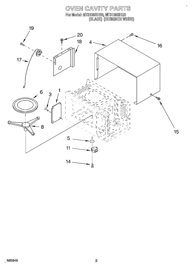 Diagram for MT3135SHB0