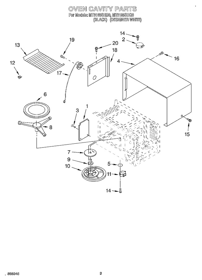 Diagram for MT3185SHB0