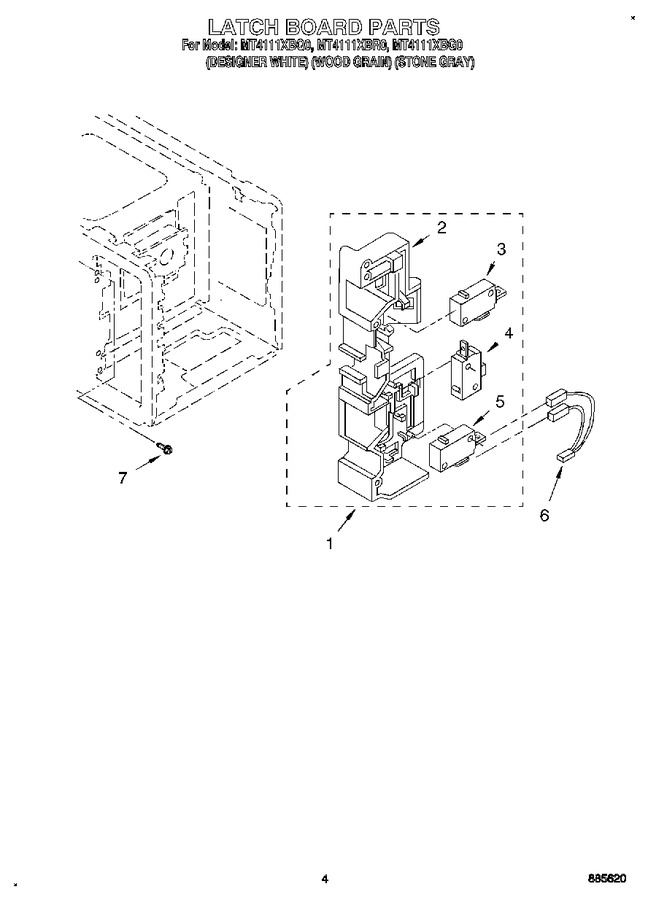 Diagram for MT4111XBG0