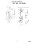 Diagram for 04 - Latch Board Parts