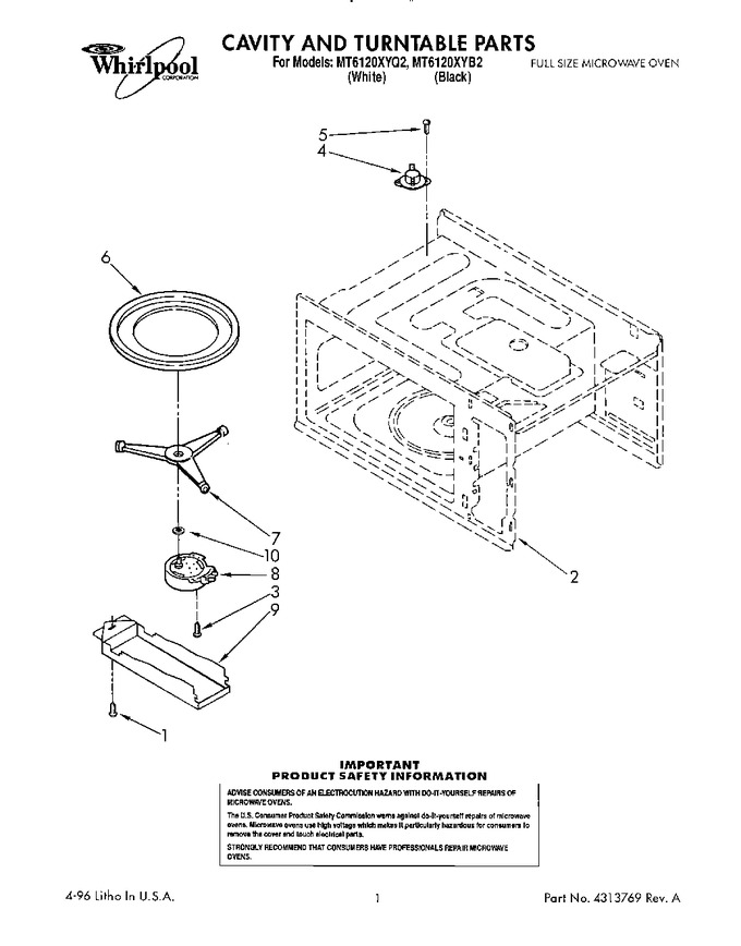 Diagram for MT6120XYB2