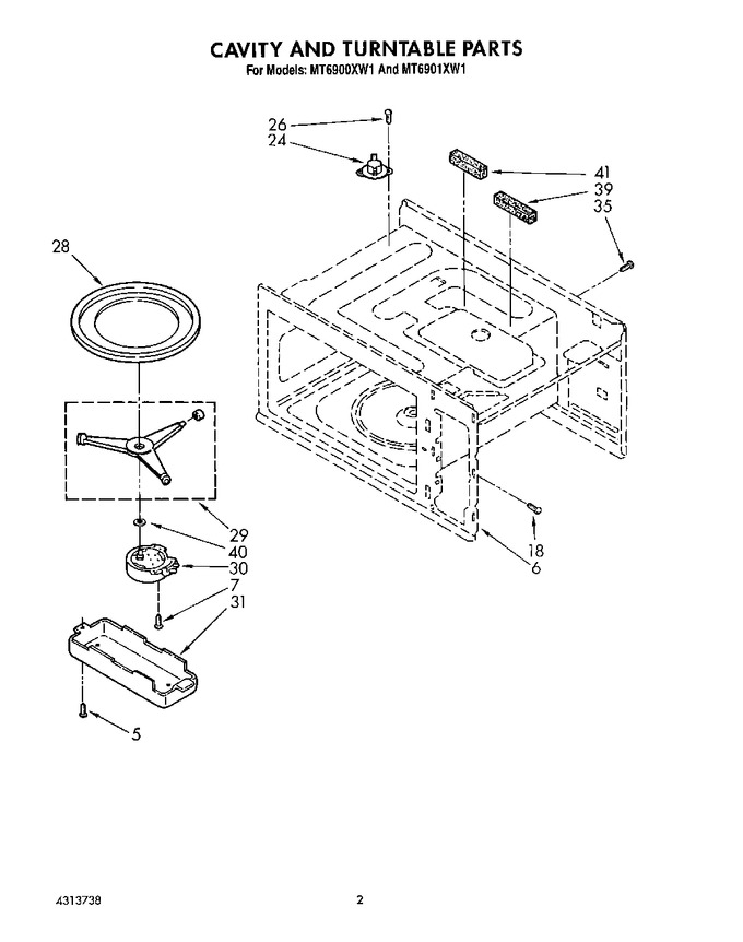 Diagram for MT6901XW1