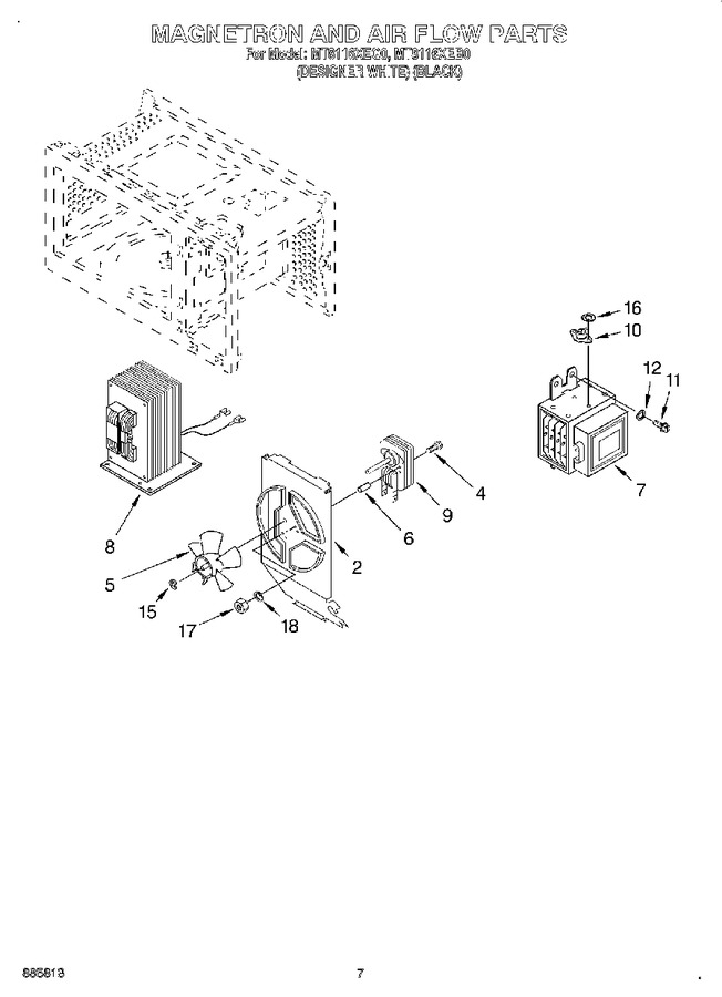 Diagram for MT8116XEQ0