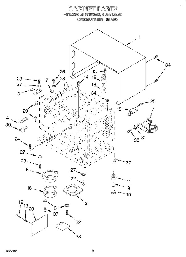 Diagram for MT8116XEB2