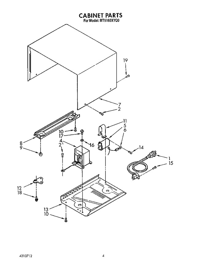 Diagram for MT9160XYB0