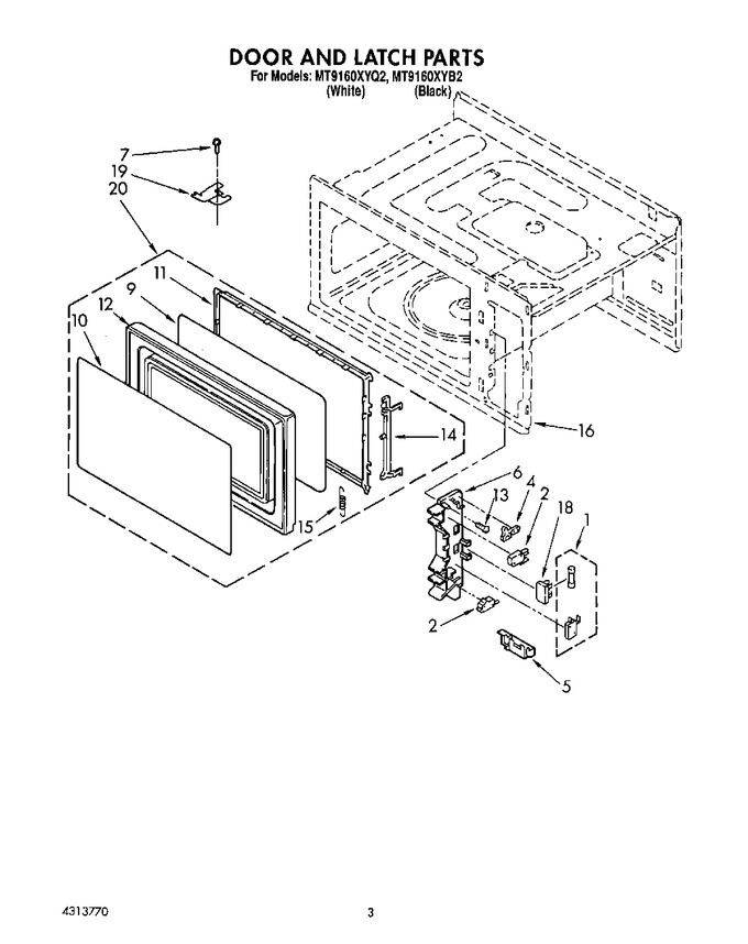 Diagram for MT9160XYQ2