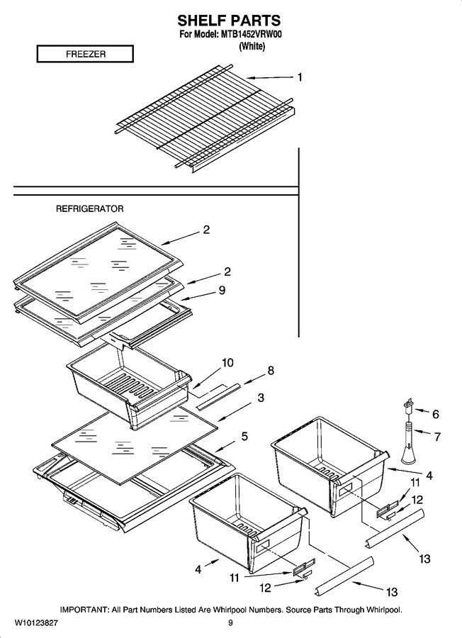 Diagram for MTB1452VRW00