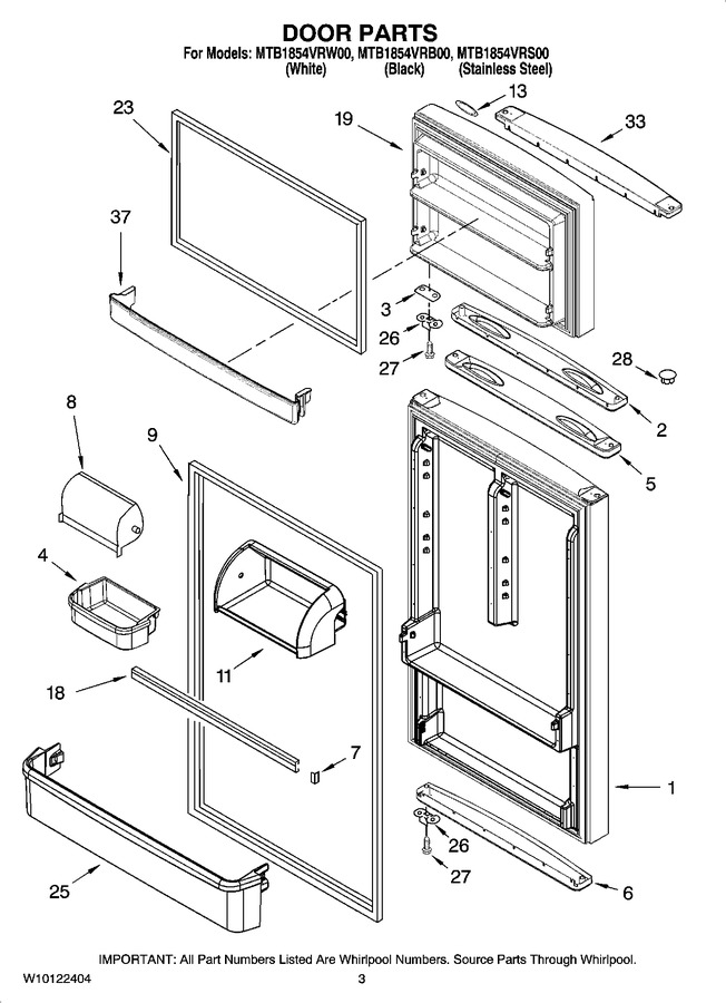 Diagram for MTB1854VRB00