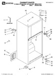 Diagram for 01 - Cabinet Parts