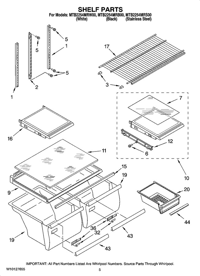 Diagram for MTB2254MRB00