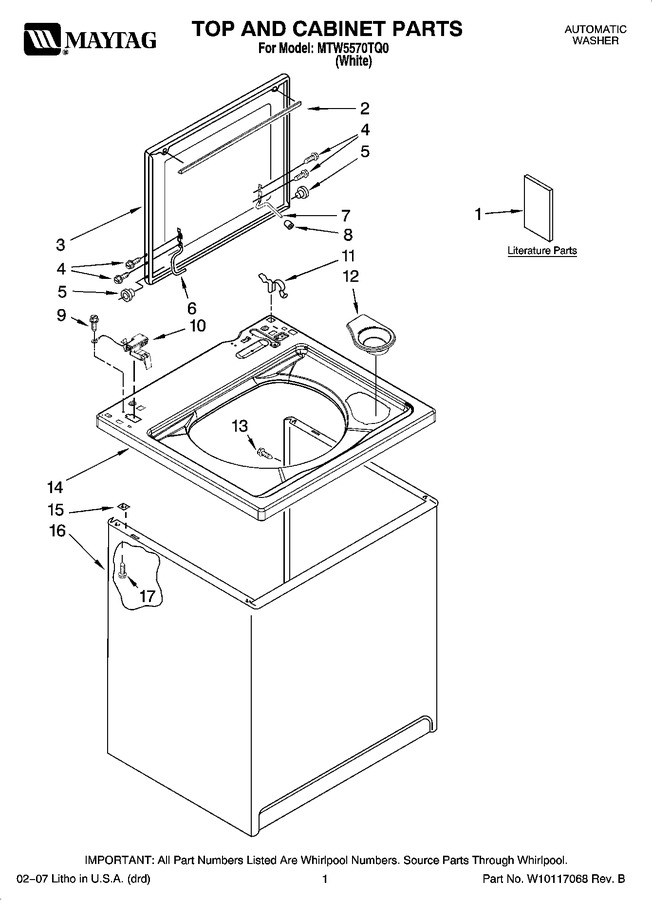 Diagram for MTW5570TQ0