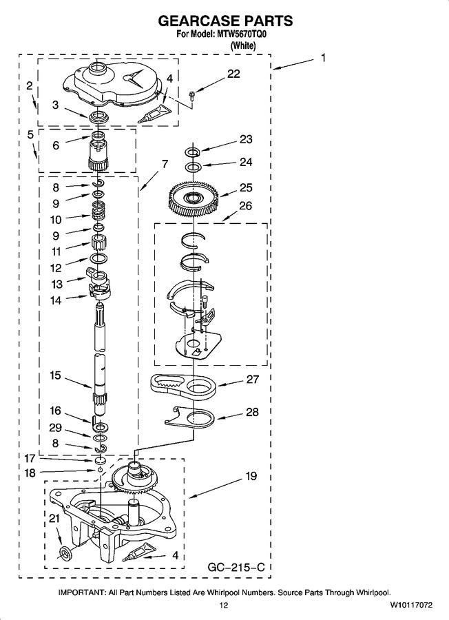 Diagram for MTW5670TQ0