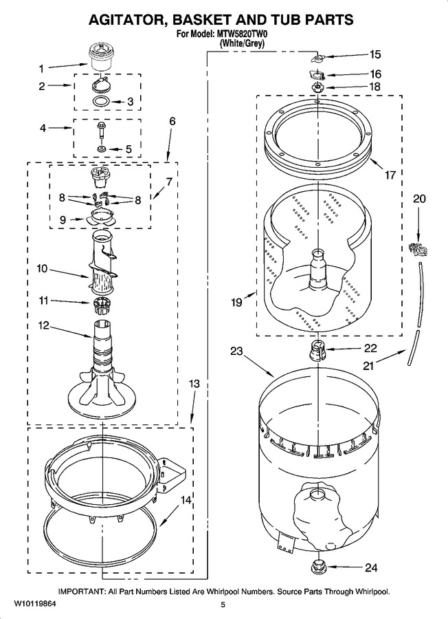 Diagram for MTW5820TW0