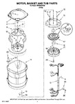 Diagram for 03 - Motor, Basket And Tub Parts