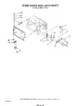 Diagram for 04 - Oven Door And Latch