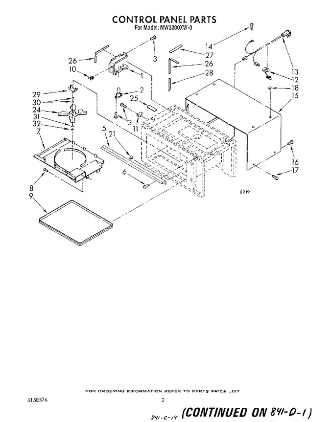 Diagram for MW3200XW0