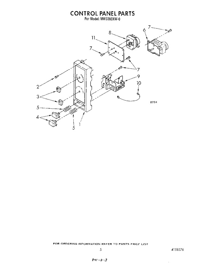 Diagram for MW3200XW0