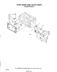 Diagram for 04 - Oven Door And Latch