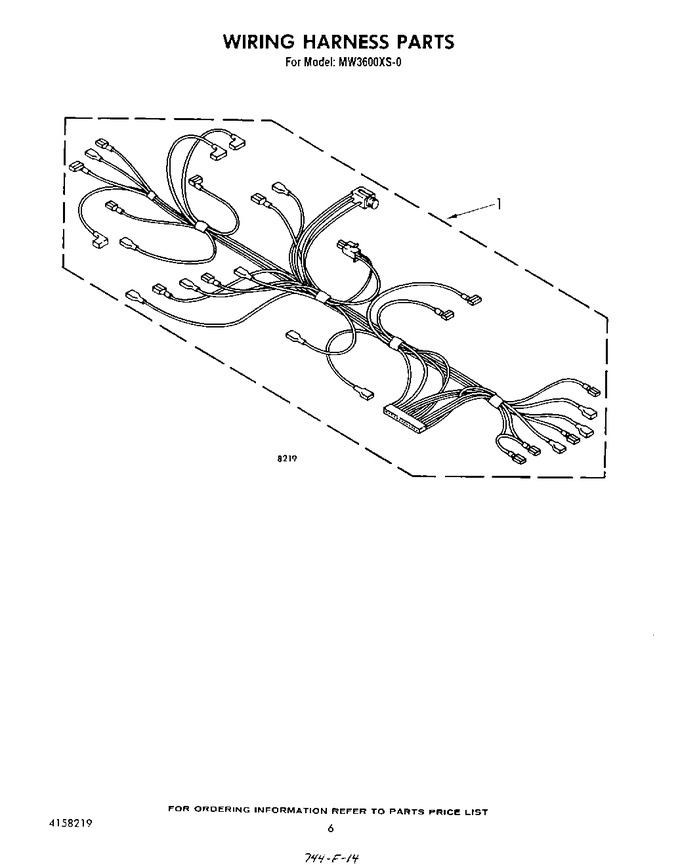 Diagram for MW3600XS0