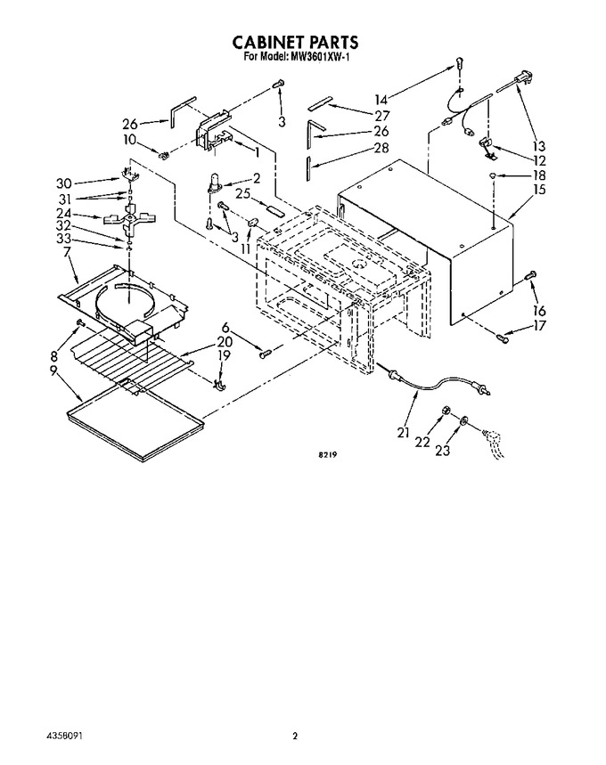 Diagram for MW3601XW1