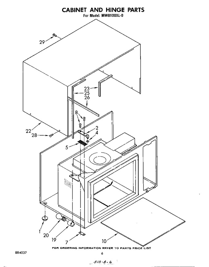 Diagram for MW8100XL0