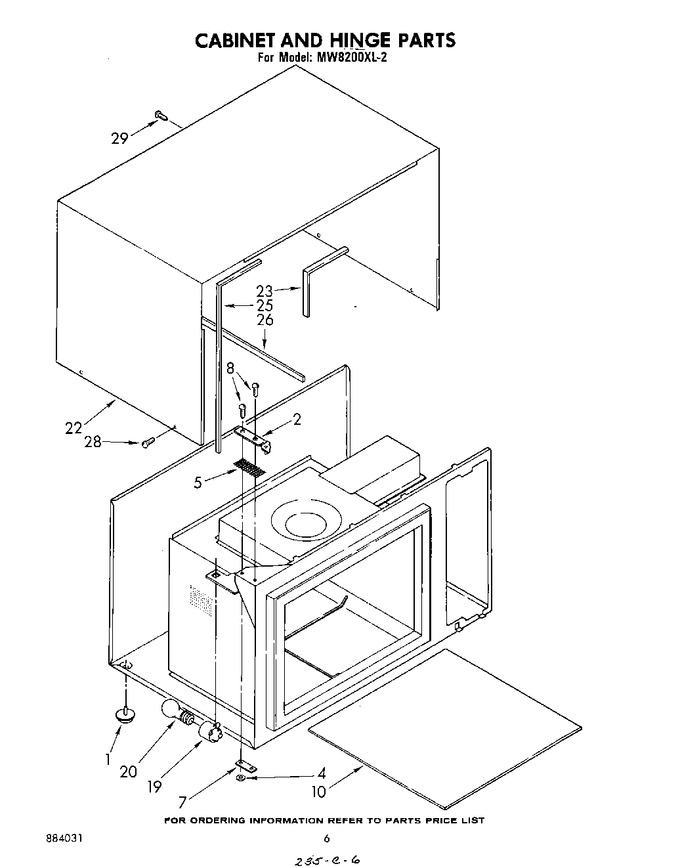 Diagram for MW8200XL2