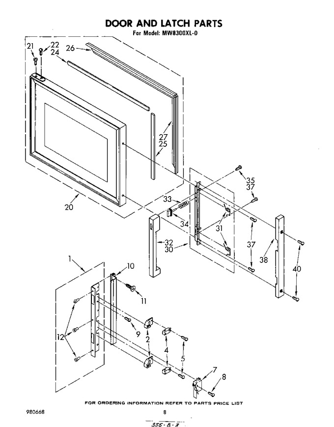 Diagram for MW8300XL0