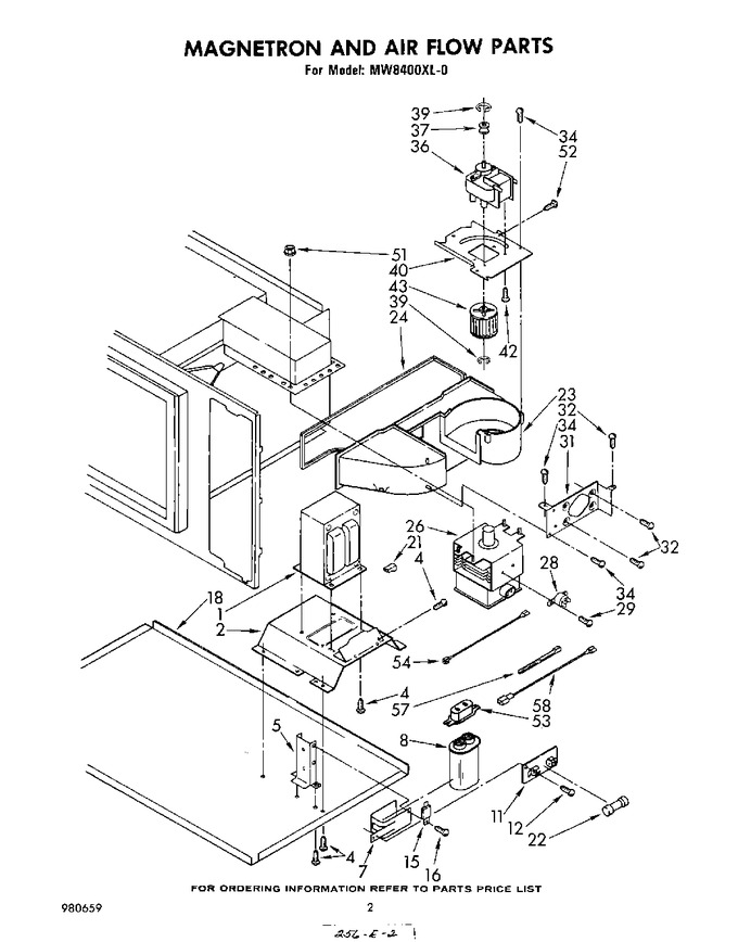 Diagram for MW8400XL0