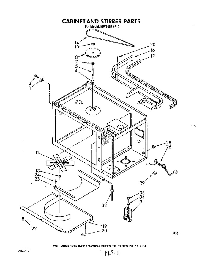 Diagram for MW840EXR0