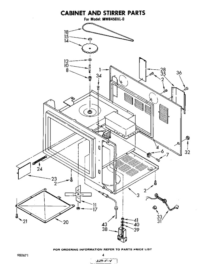 Diagram for MW8450XL0