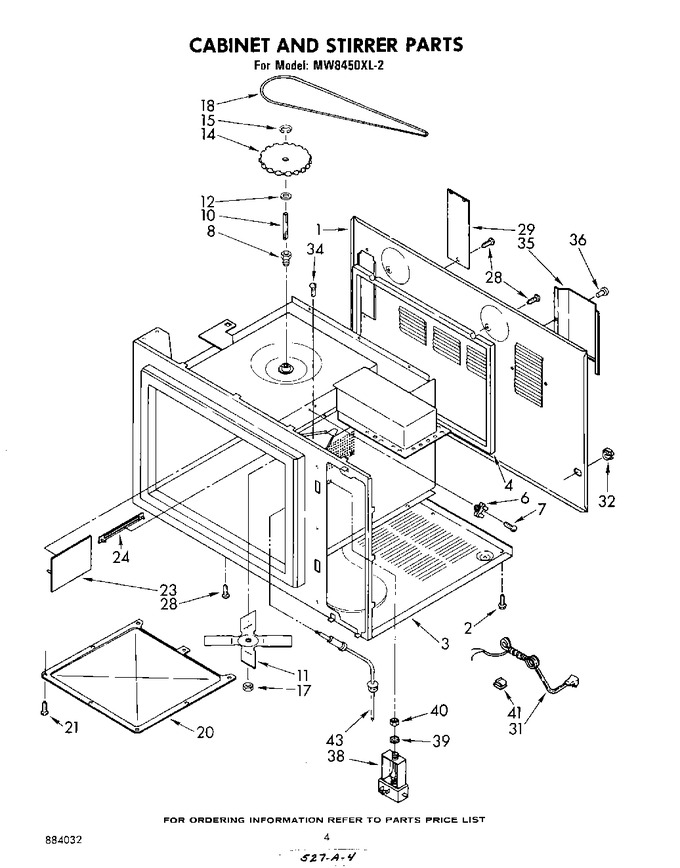 Diagram for MW8450XL2