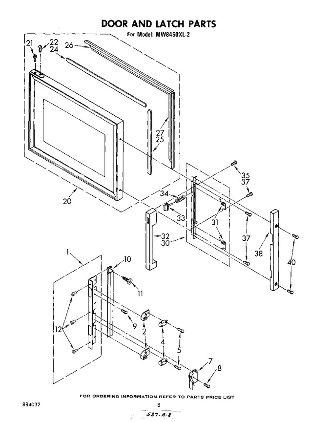 Diagram for MW8450XL2