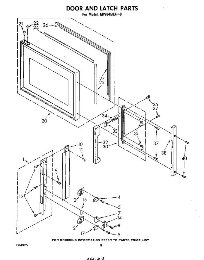 Diagram for MW8450XP0