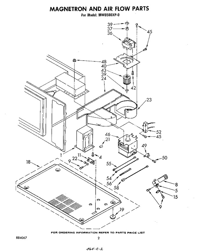 Diagram for MW8500XP0