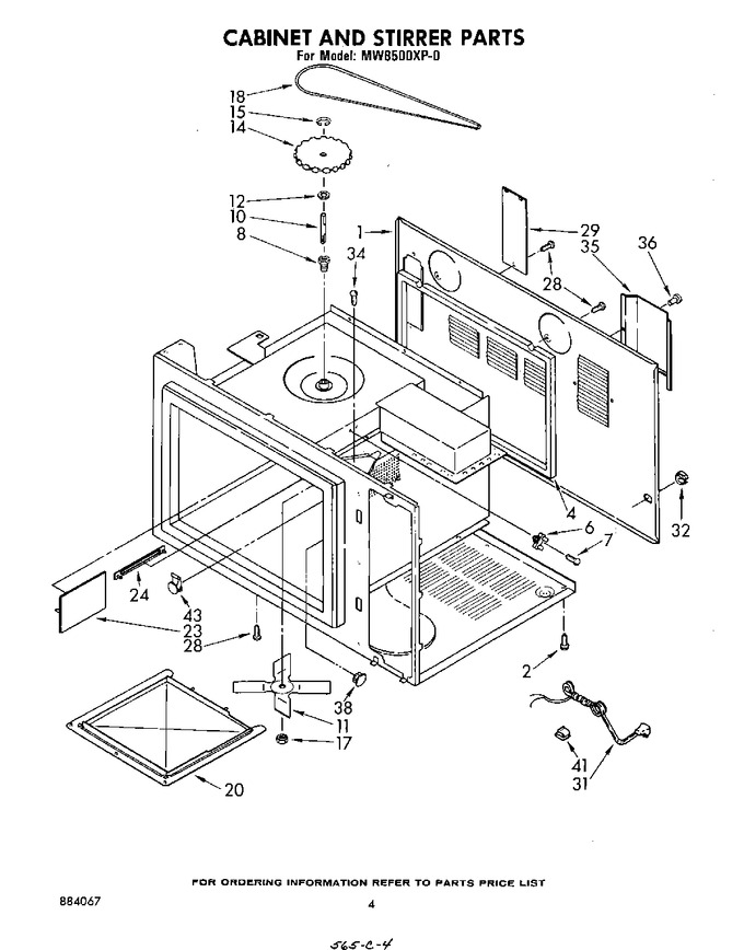 Diagram for MW8500XP0