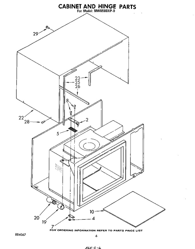 Diagram for MW8500XP0