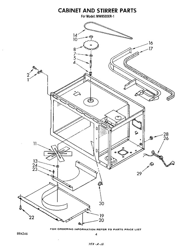 Diagram for MW8500XR1