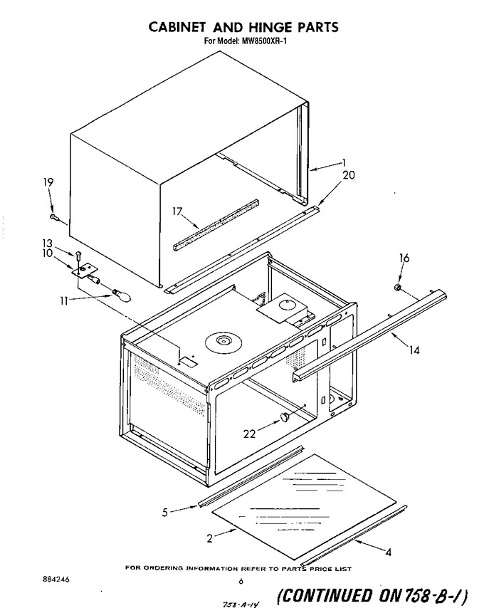 Diagram for MW8500XR1