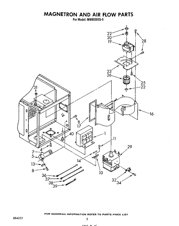 Diagram for MW8500XS0