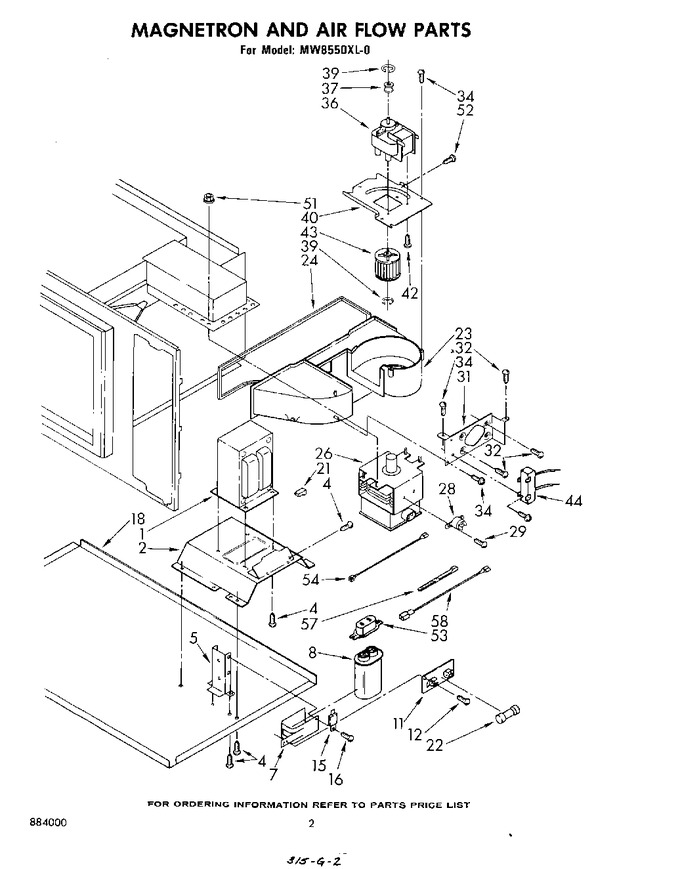 Diagram for MW8550XL0