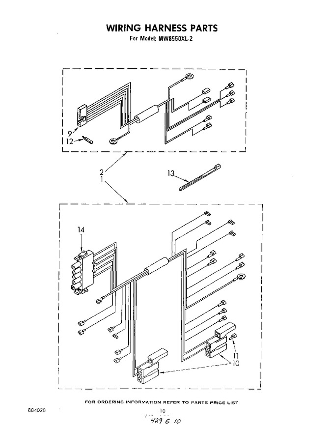 Diagram for MW8550XL2